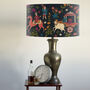 Procession On Charcoal Lampshade, thumbnail 2 of 8