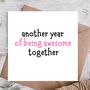 Still Fancy You Anniversary Card | Card For Wife, thumbnail 1 of 3