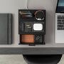 Wooden Docking Station Christmas Gift For Men Black, thumbnail 3 of 7