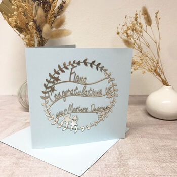Personalised Masters Degree Card, 10 of 10