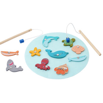 Little Tribe Wooden Fishing Set And Pond | 2 Years+, 2 of 5
