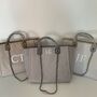 Personalised Stone Large Monogram Chain Tote School Bag, thumbnail 9 of 11