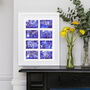 Our Eight Wonders Of The World Personalised Map Print, thumbnail 5 of 6