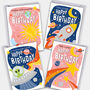 'Make A Wish' Space Birthday Card, thumbnail 2 of 2