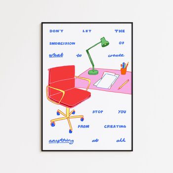 Eames Chair, Motivational Art Print, 3 of 5
