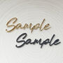 Personalised Acrylic Place Name Table Settings Wedding Events, thumbnail 4 of 4