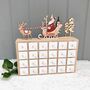 Personalised Santa Sleigh Wooden Advent, thumbnail 1 of 4