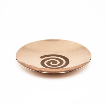 Hammered Copper Incense Burner And Jewelry Dish, 4 of 6