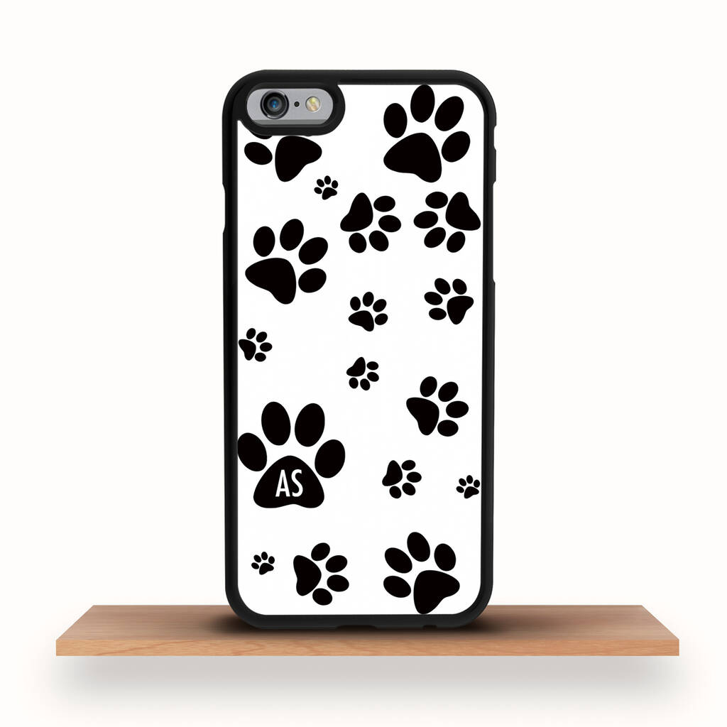 I Phone Case Dog Paw Prints By Crank