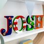 Personalised Paint Your Own Sport Wooden Name, thumbnail 8 of 9
