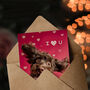 I Heart You Cute Fun Cockapoo Photo Dog Lover Valentine's Card, thumbnail 3 of 6