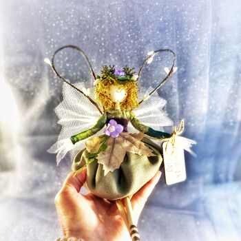 Personalised Relaxing Lavender Filled Fairy, 5 of 8