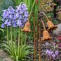 Metal Rusty Bluebell Flower Garden Ornaments, thumbnail 1 of 5