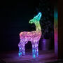 Twinkly Smart LED Outdoor Acrylic Christmas Fawn Figure, thumbnail 1 of 12