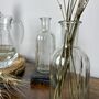 Ripple Glass Bottle Stem Vase, thumbnail 2 of 3