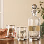 Gold Decanter And Exotic Tumblers Gift Set, thumbnail 3 of 10