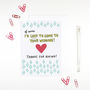 We'd / I'd Love To Come To Your Wedding RSVP Card, thumbnail 2 of 2