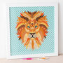 Mandala Lion Diamond Painting Kit 40cm, thumbnail 1 of 6
