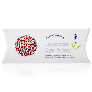 Lavender Eye Pillow For Yoga And Relaxation, 6 of 8