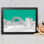 The Tyne Bridge Newcastle Drawing Art Print, thumbnail 8 of 10