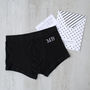 Personalised Embroidered Monogram Underwear, thumbnail 2 of 2