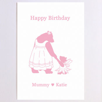 Personalisable Bears In Costumes Birthday Card, 4 of 7