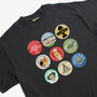 Cricket Beer Mats T Shirt, thumbnail 3 of 4