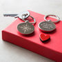 Personalised Father's Day Engraved Compass Keyring, thumbnail 6 of 6