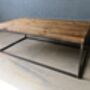 Industrial Reclaimed Custom Coffee Table Tv Stand 087, thumbnail 2 of 6