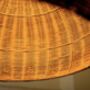 Handwoven Rattan And Steel Pendant Light, thumbnail 4 of 5
