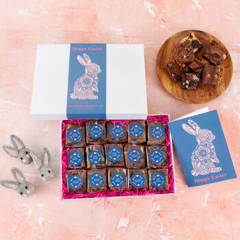 Easter Bunny Indulgent Brownie Gift, 3 of 3