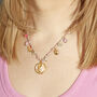 Sunset Club Multi Charm Necklace, thumbnail 10 of 12