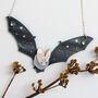 Long Eared Bat Statement Necklace, thumbnail 1 of 6