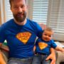 Father And Baby Matching T Shirt And Bodysuit Sets, thumbnail 1 of 3
