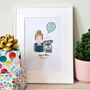 Personalised Childrens Bedroom Birthday Print Gift, thumbnail 1 of 12