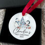 Personalised First Christmas Baby Penguin Decoration, thumbnail 1 of 5