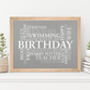 Handmade Special Words Typography Print, thumbnail 5 of 12