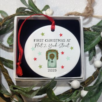 First Christmas In New Home Hanging Ornament, 2 of 2