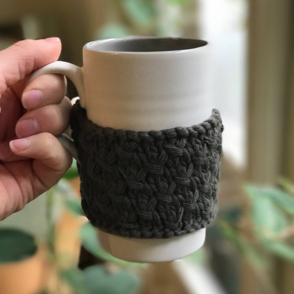 Hand Knitted Cosy Mug, 1 of 6