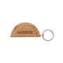 Cornish Gifts 'Geddon' Oak Cornish Pasty Keyring, thumbnail 2 of 2