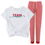 Family Christmas Pyjamas With Red Stripes, thumbnail 2 of 6