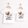 Personalised Besties Like Our Mummies T Shirt, thumbnail 1 of 8