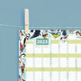 2023 Garden Birds Calendar And Year Planner, thumbnail 2 of 5