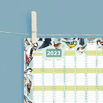 2023 Garden Birds Calendar And Year Planner, 2 of 5