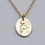 Gold Plated Or Sterling Silver Mother To Be Necklace, thumbnail 5 of 5