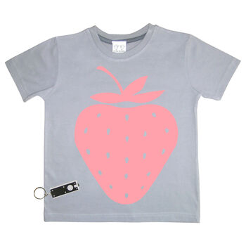 Strawberry Glow In The Dark T Shirt, 6 of 8