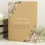 Personalised Wedding Certificate And Photo Display Book – Perfect Wedding Gift For Couples, thumbnail 4 of 4