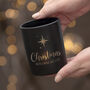Personalised Christmas Star Glass Candle Holder, thumbnail 5 of 8
