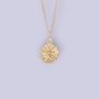 Tiny Marigold Necklace In 18ct Gold Plated Silver, thumbnail 12 of 12