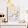 Custom Boys Girls Name Tiger Print For Nursery Newborn Gift, thumbnail 6 of 7